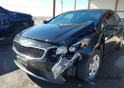 2017 Kia Forte Lx from USA, damaged, VIN 3KPFK4A75HE046885